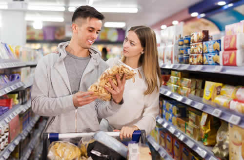 Groceries in Italy